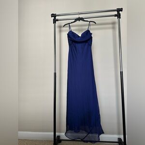 Alyn Paige | Vintage Blue Maxi Dress | Size 9/10